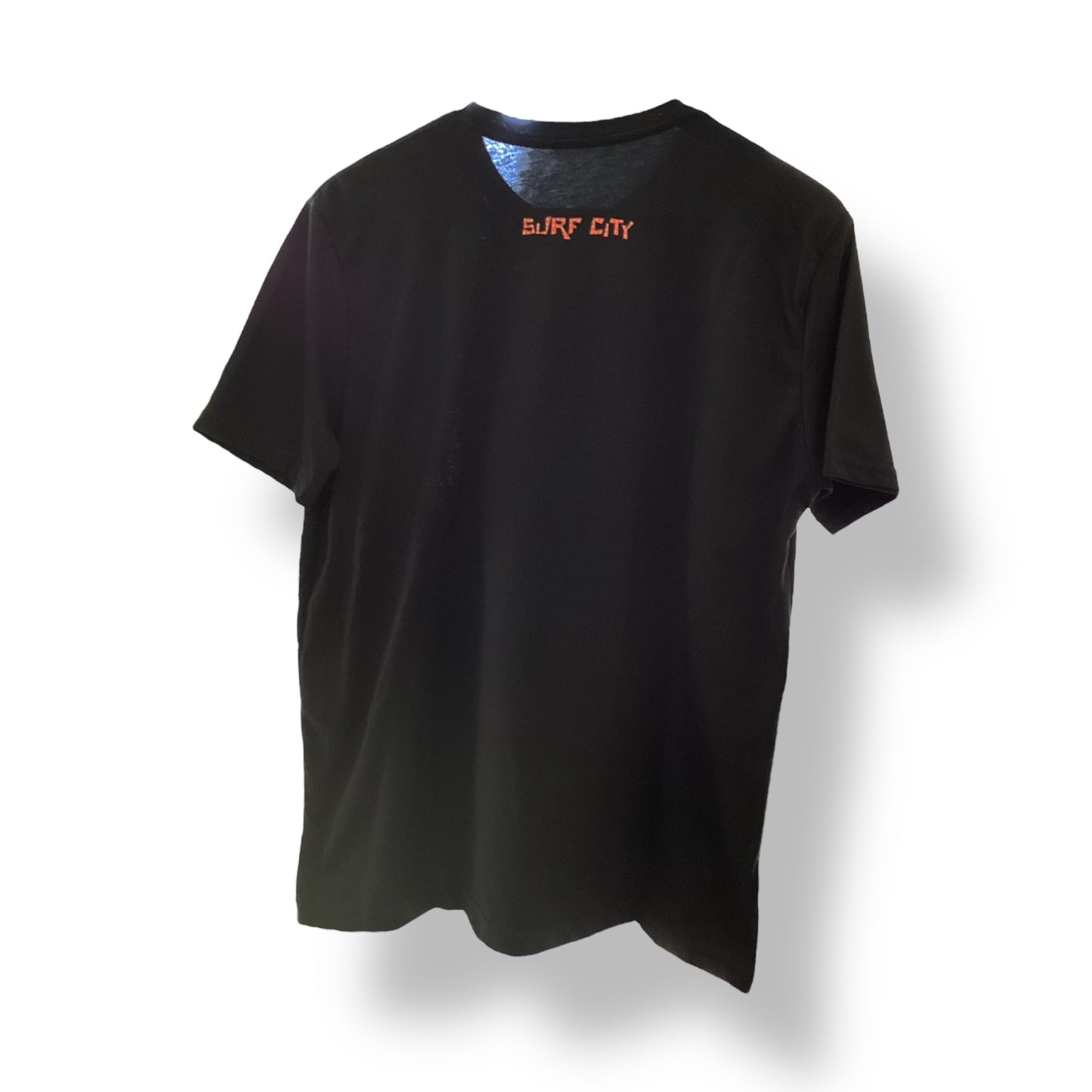 OLA TROPICAL BLACK T-SHIRT