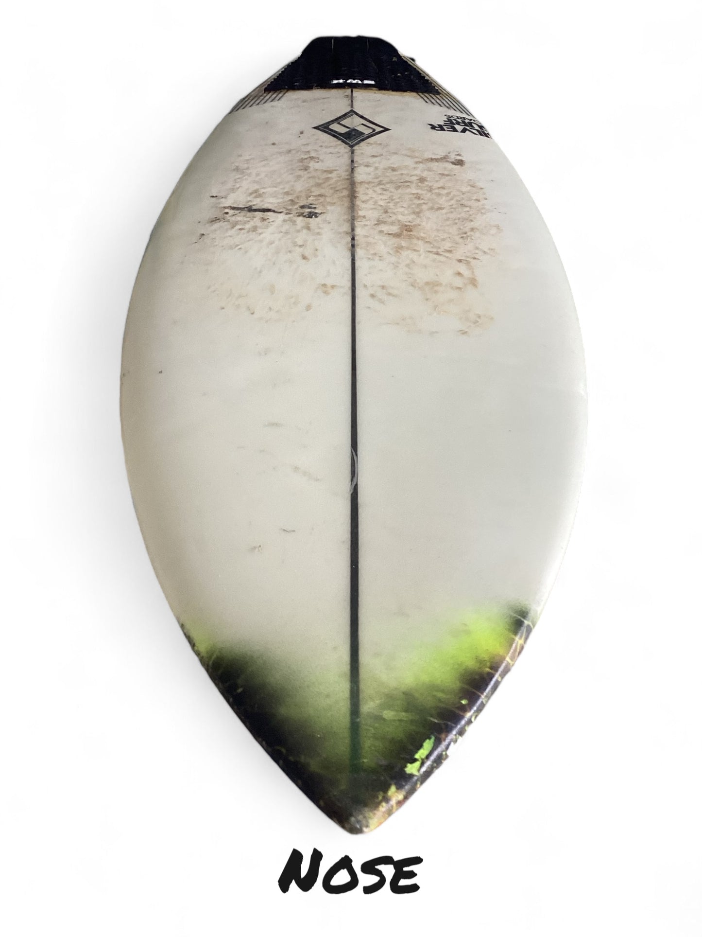 USED 5’8” SILVER SURF