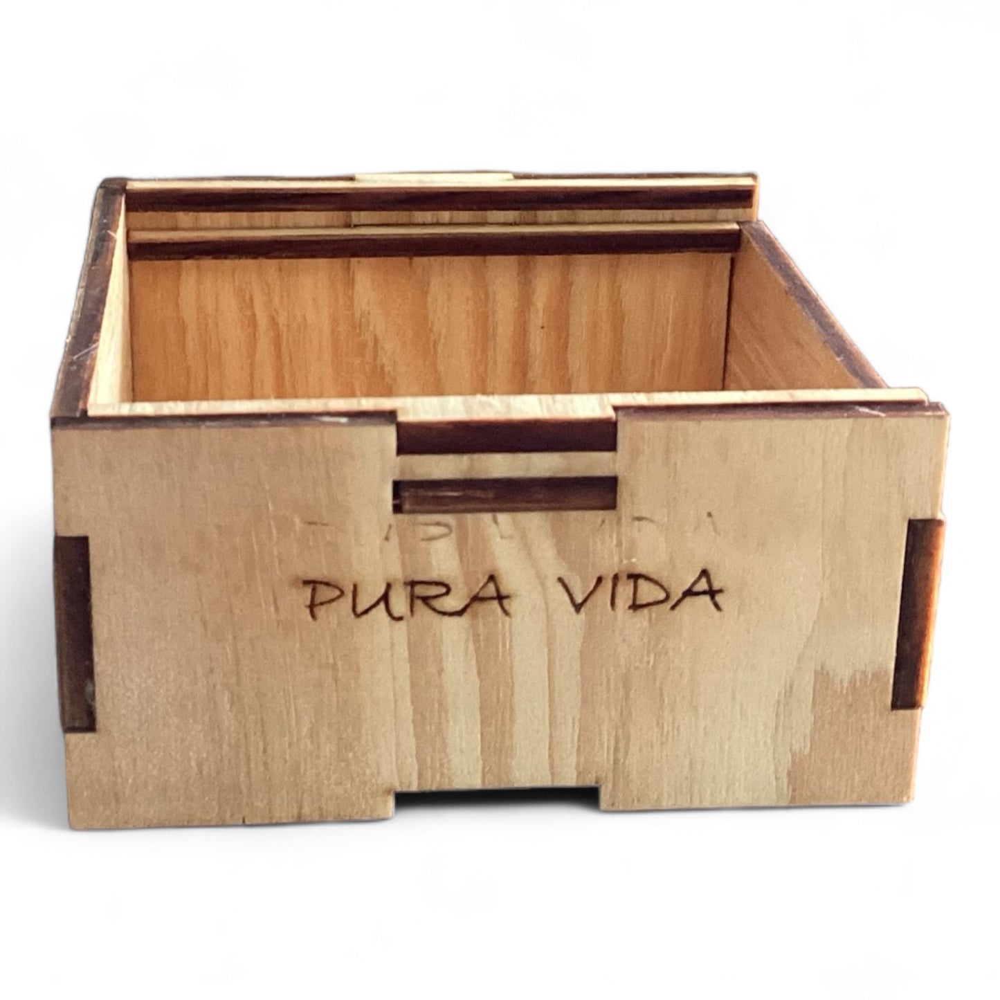 BOÎTE À CIRE EN BOIS
