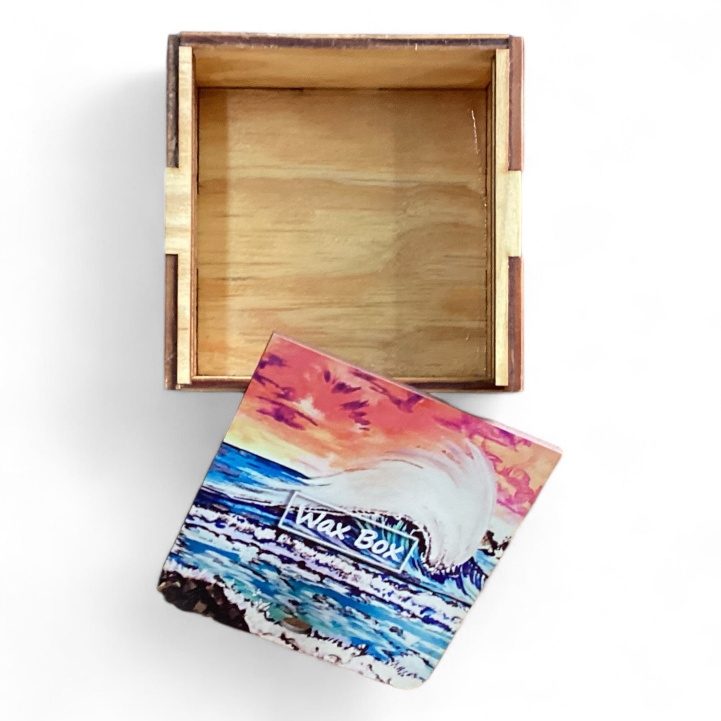 BOÎTE À CIRE EN BOIS