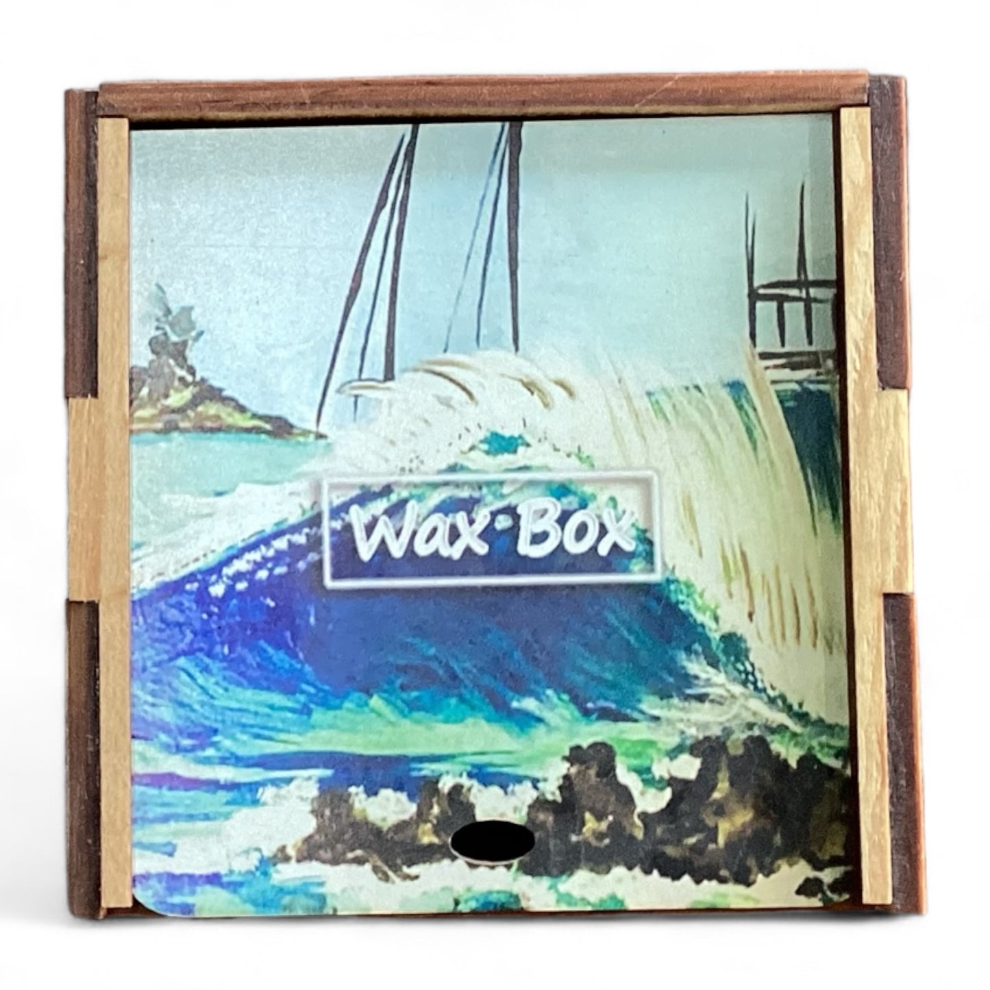 BOÎTE À CIRE EN BOIS