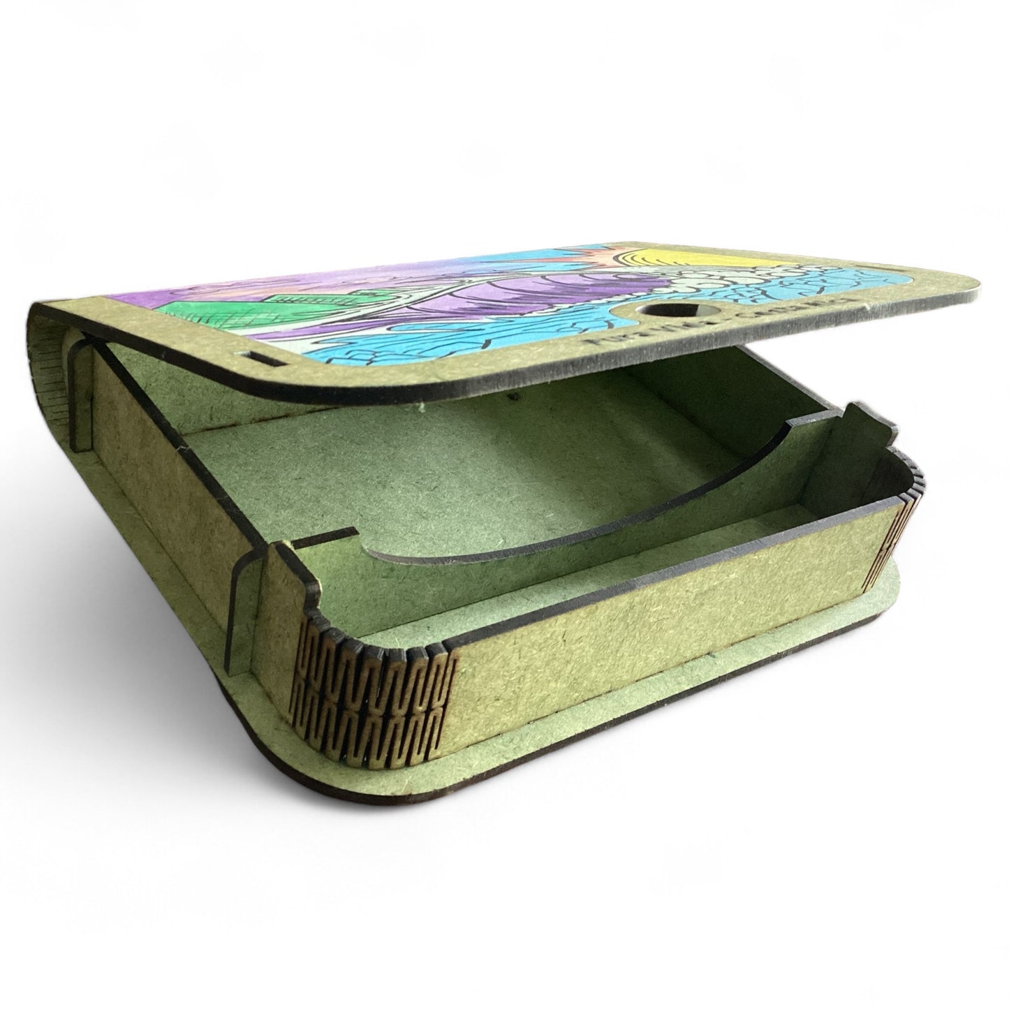 CAJA DE SURF DE MADERA