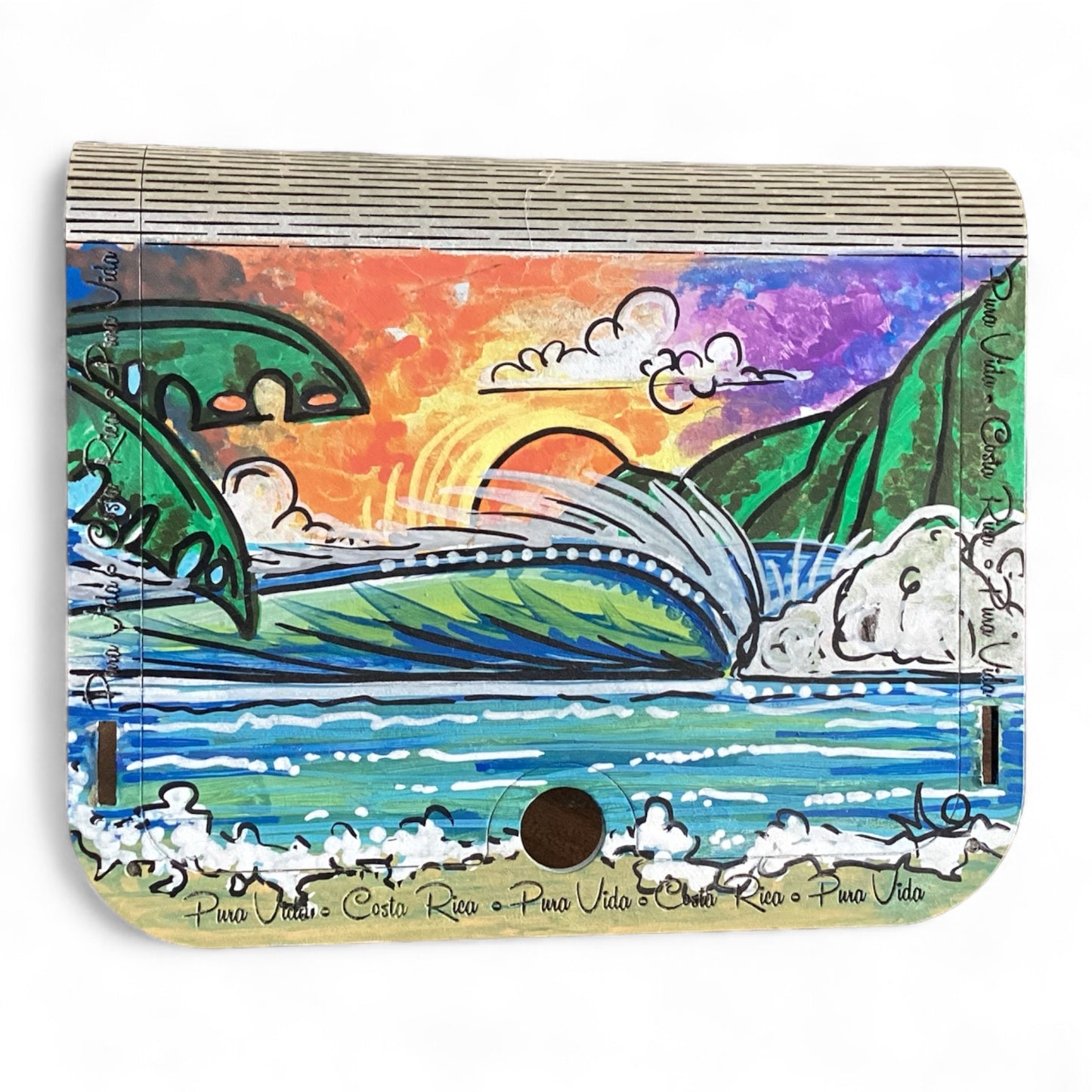 CAJA DE SURF DE MADERA