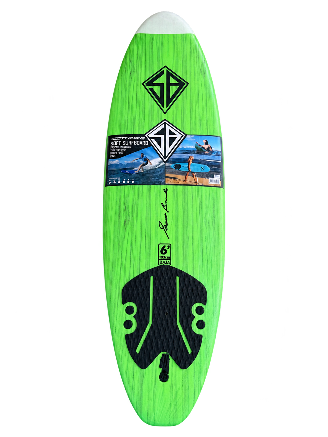 Soft Surfboard 6’