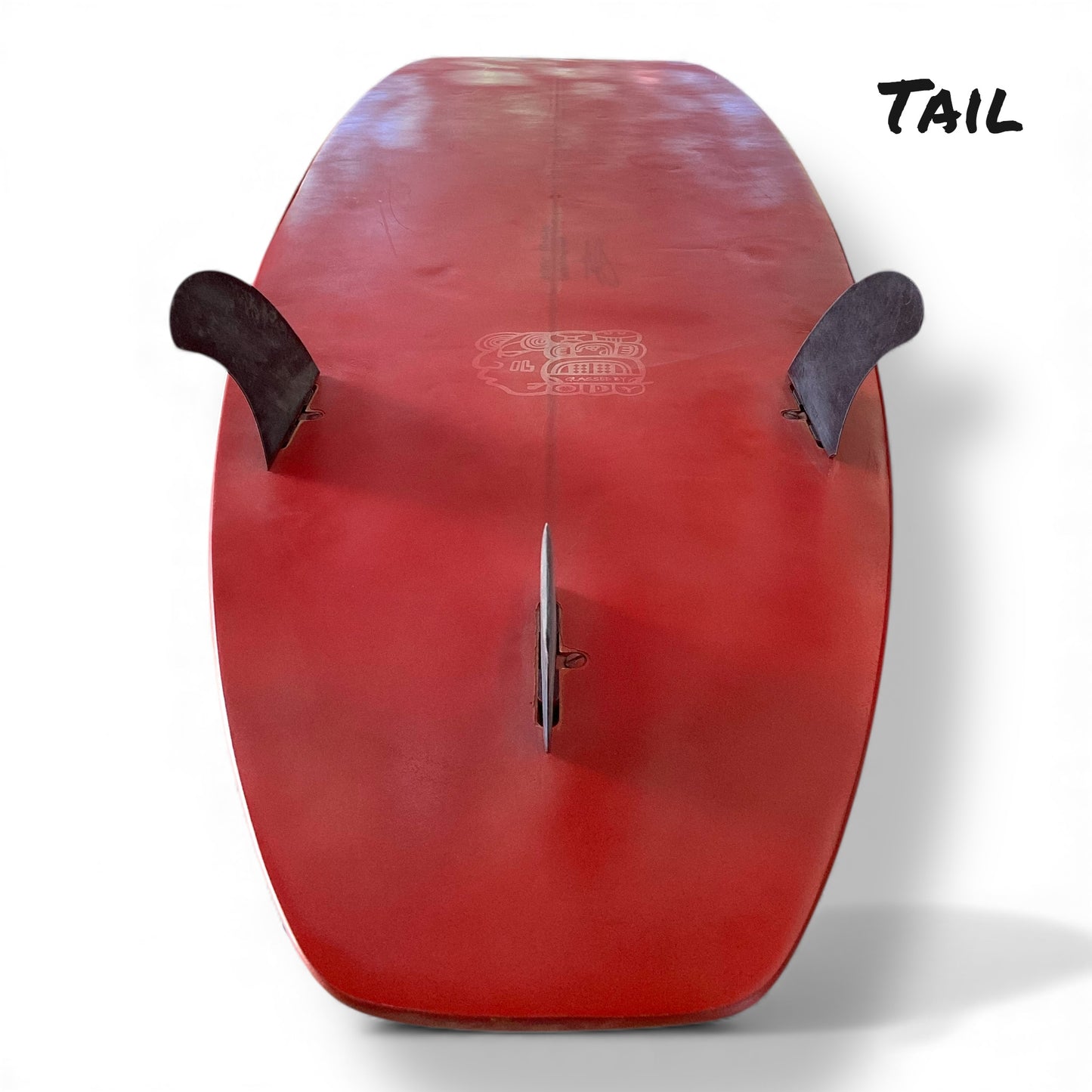 USED 7’6” RED FUNBOARD