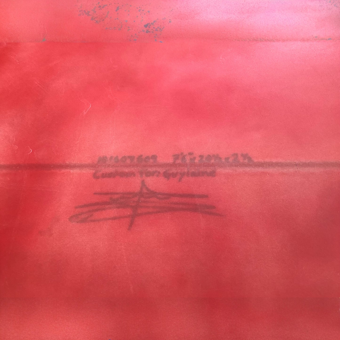USED 7’6” RED FUNBOARD