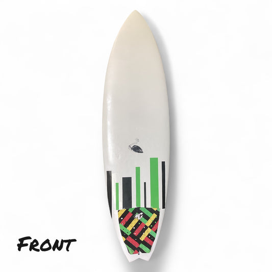 USED 5’8” QUAD FISH