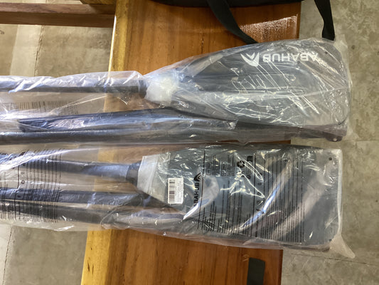 ABAHUB 3 PIECE PADDLES-BLACK