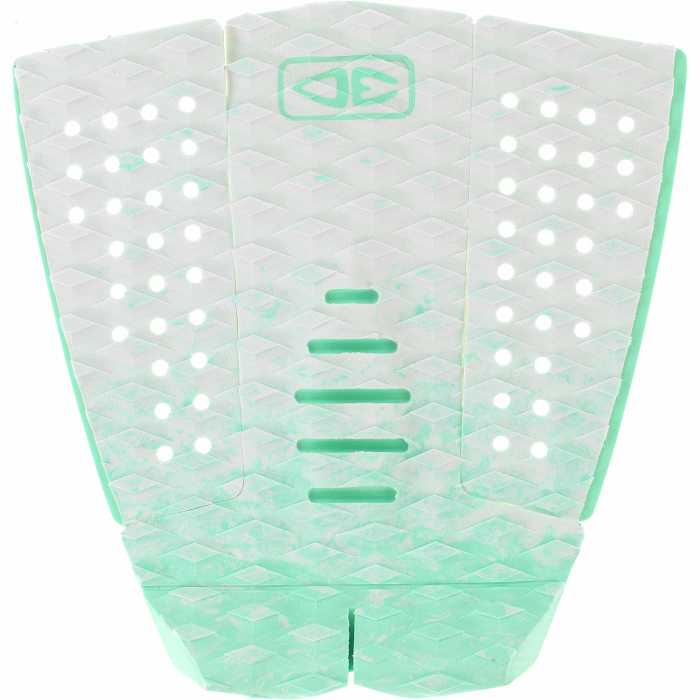 O&E TYLER WRIGHT SIGNATURE 3pc TAIL PAD WHT/MINT