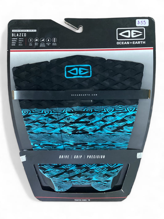 Coussin de queue O&amp;E BLAZED 3 pièces bleu/noir