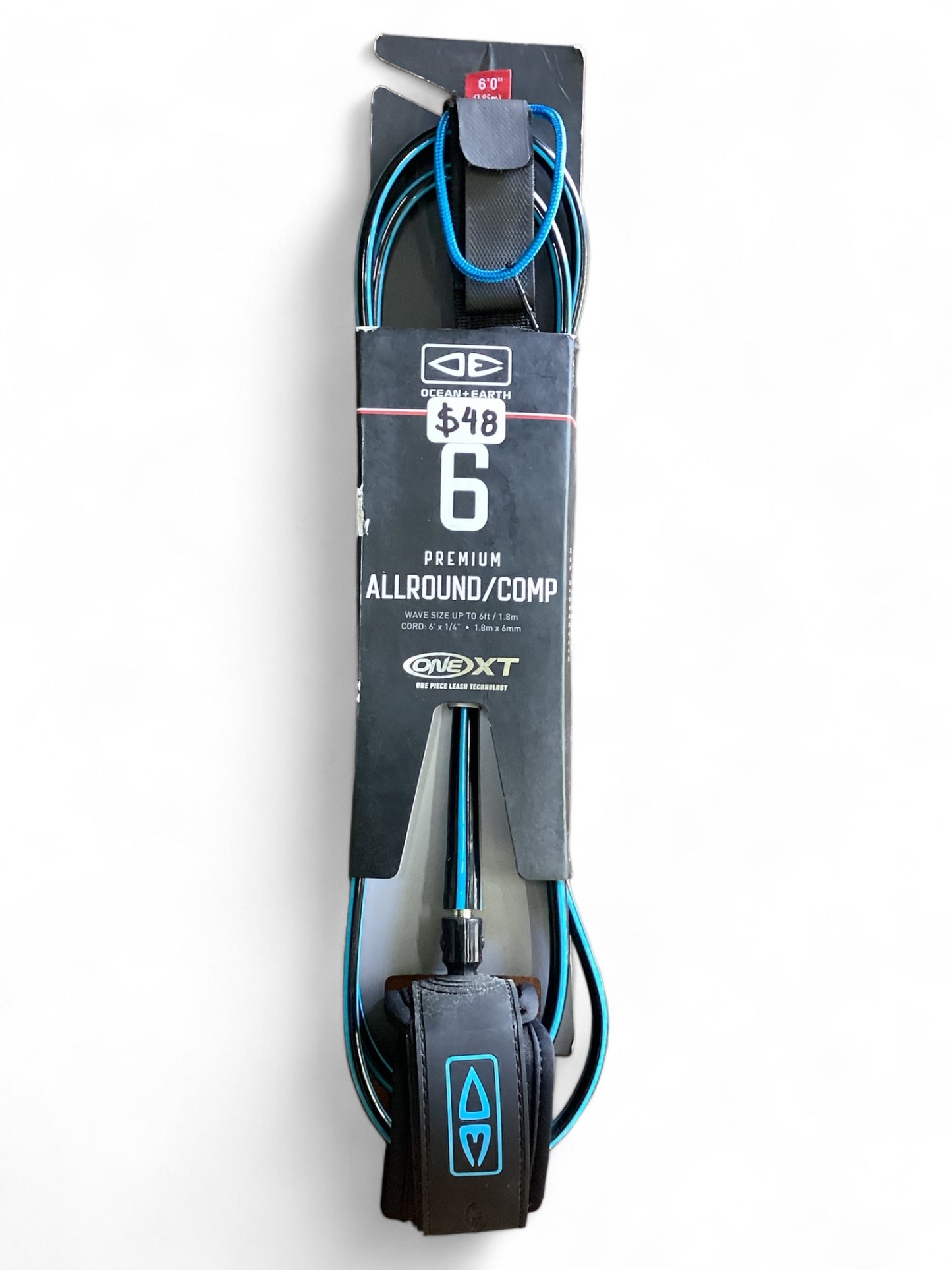 O&E ONE XT ALLROUND COMP 6’ LEASH