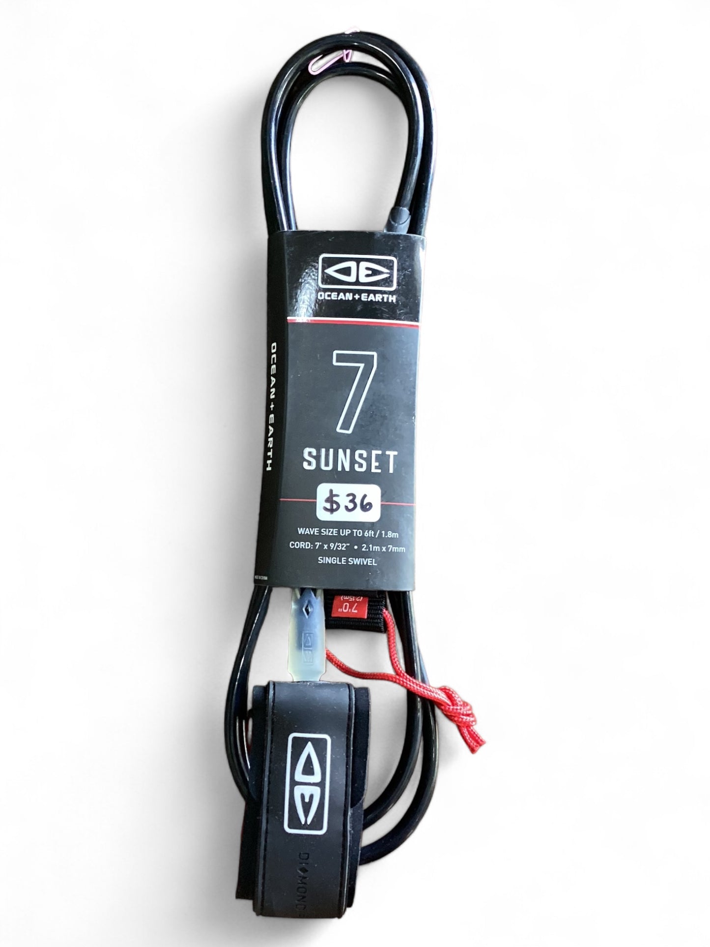 O&E MOULDED SUNSET 7’ LEASH
