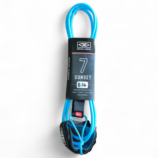 O&E MOULDED SUNSET 7’ LEASH