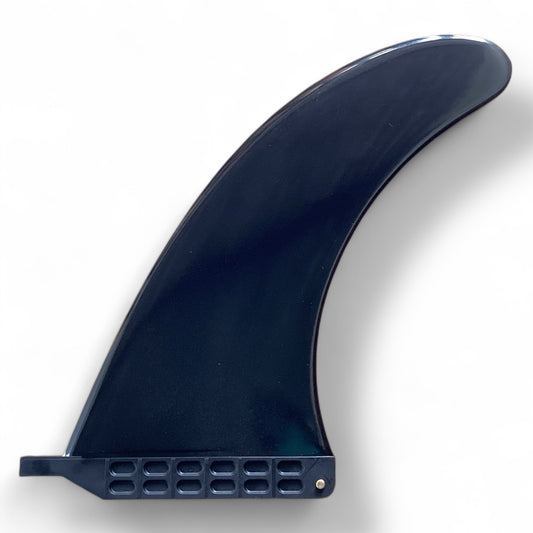 LONGBOARD SINGLE BLACK PLASTIC FIN