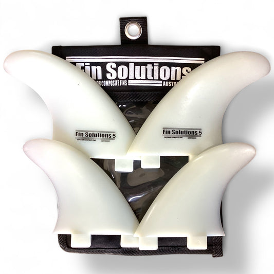 FIN SOLUTIONS FCS G5/GX QUAD SET NATURAL 4fin set