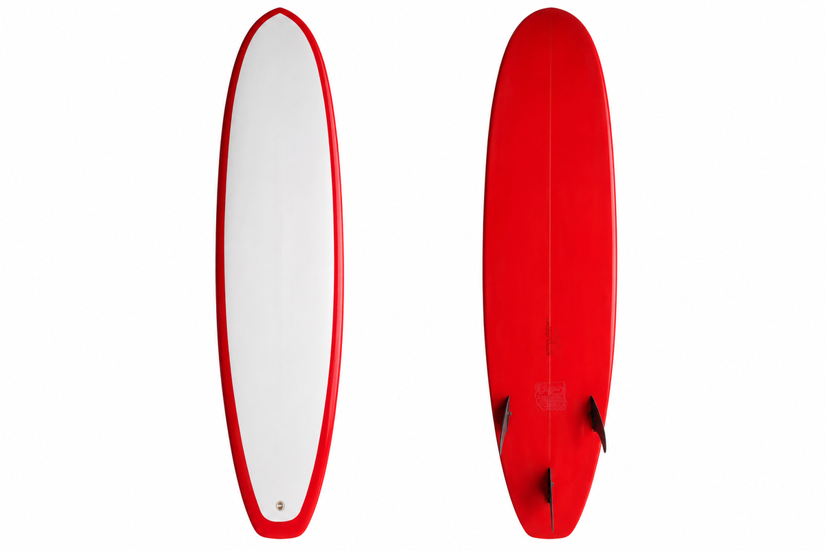 USED 7’6” RED FUNBOARD