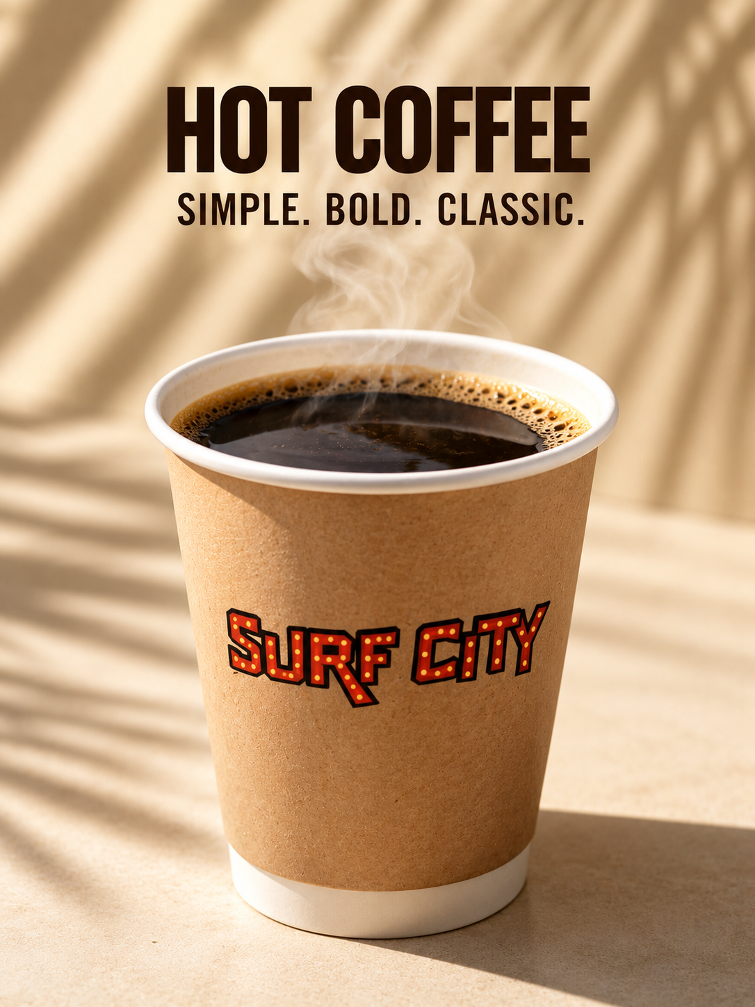 Black coffee